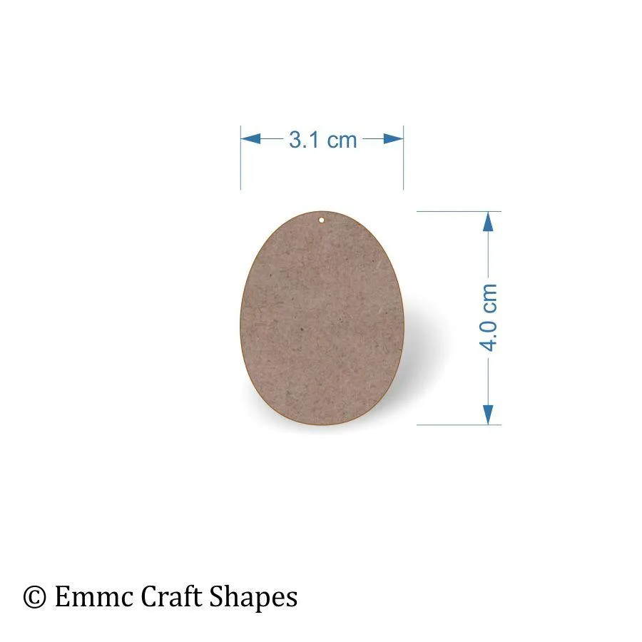 Egg shapes - 2mm MDF