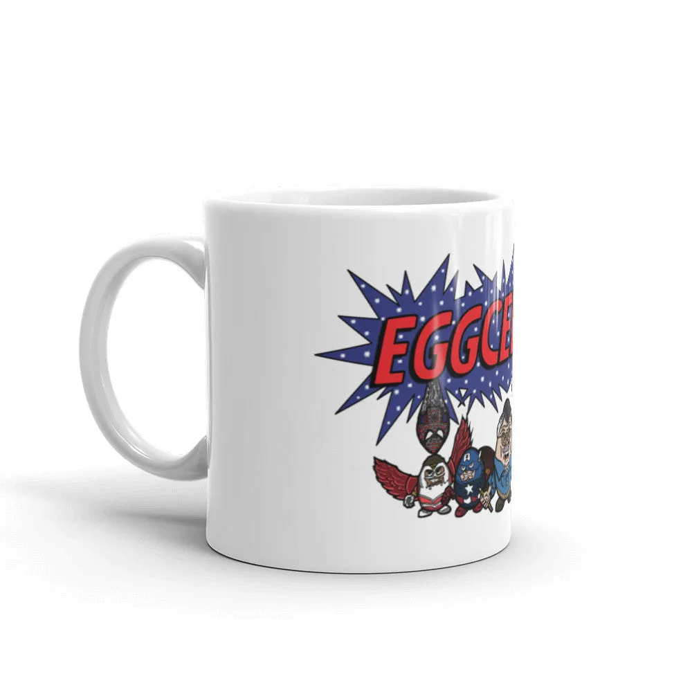 Eggcelsior! Egg Superheros Mug