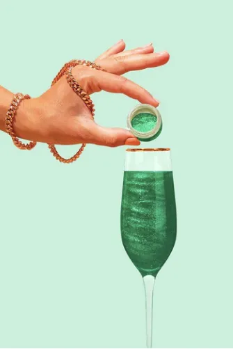 Emerald Green Edible Glitter