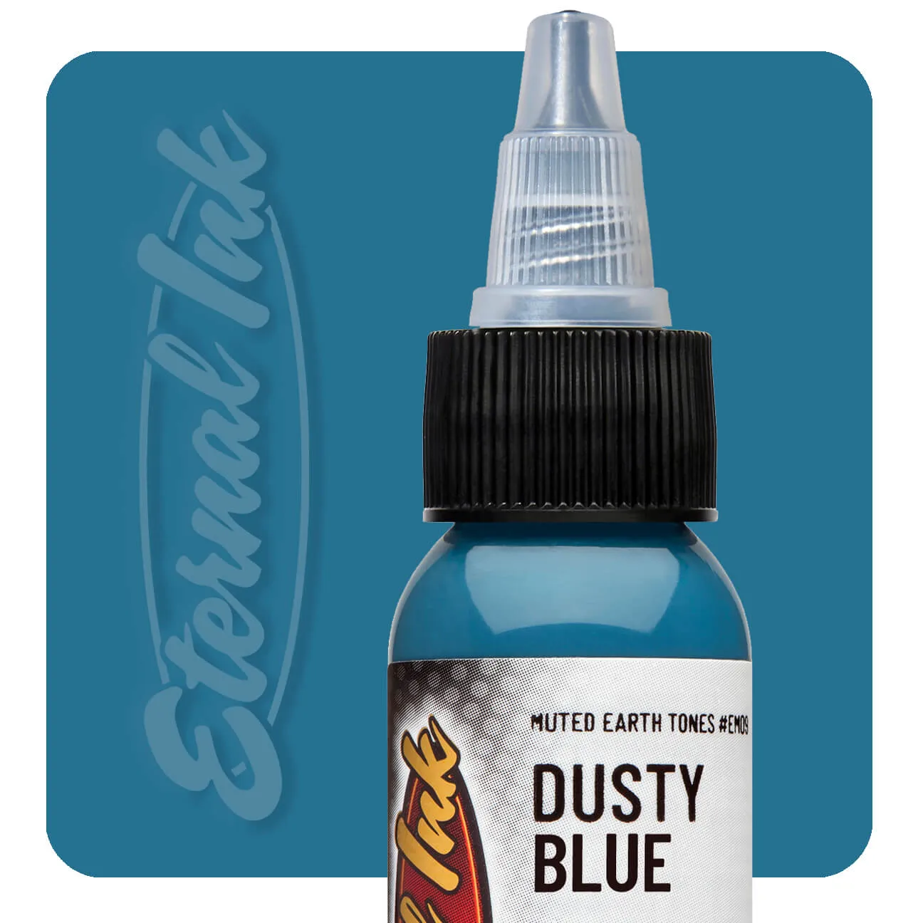 Eternal Muted Earth Tones Dusty Blue Tattoo Ink