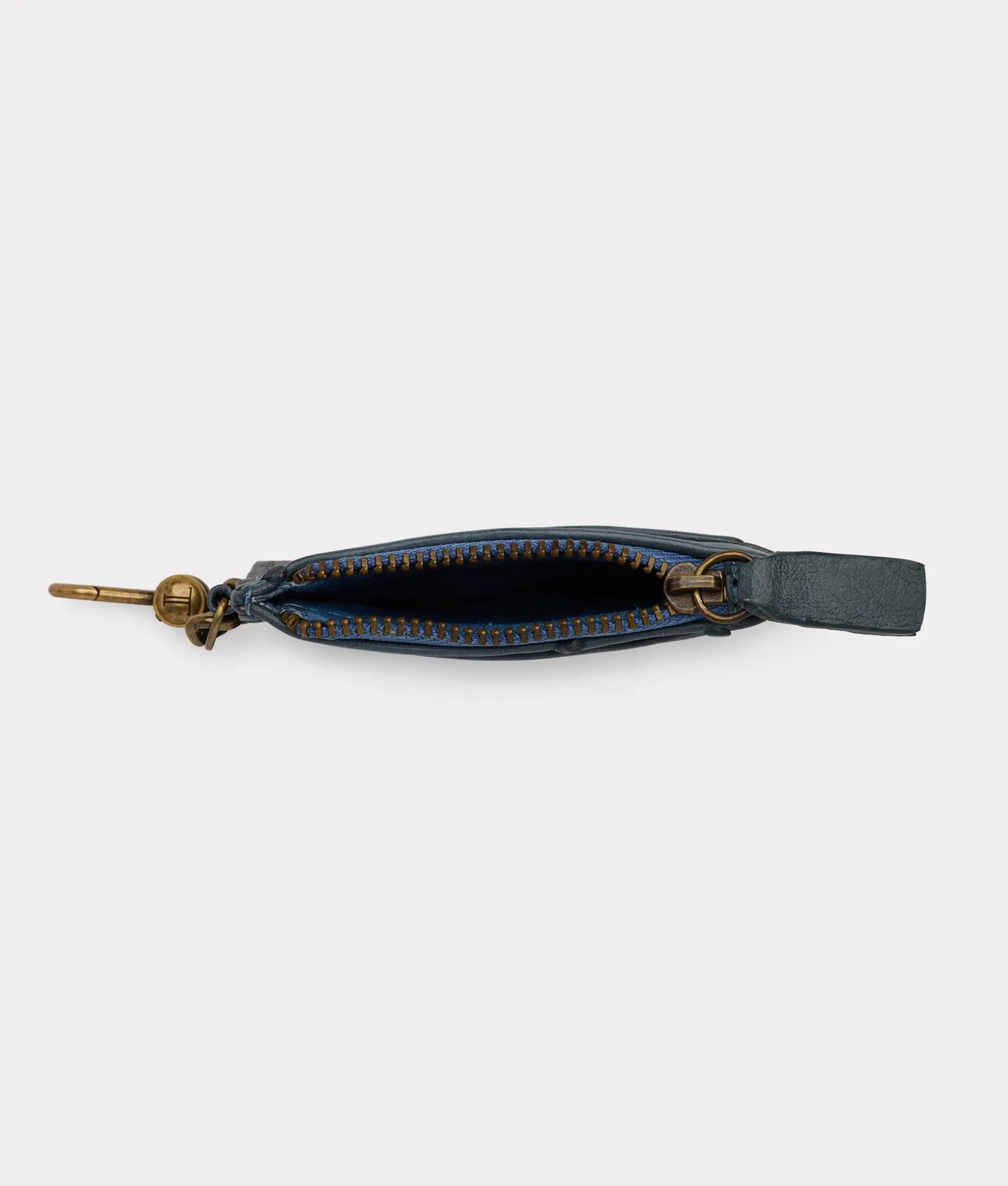 Exotic Keychain Pouch :: Blue Jean