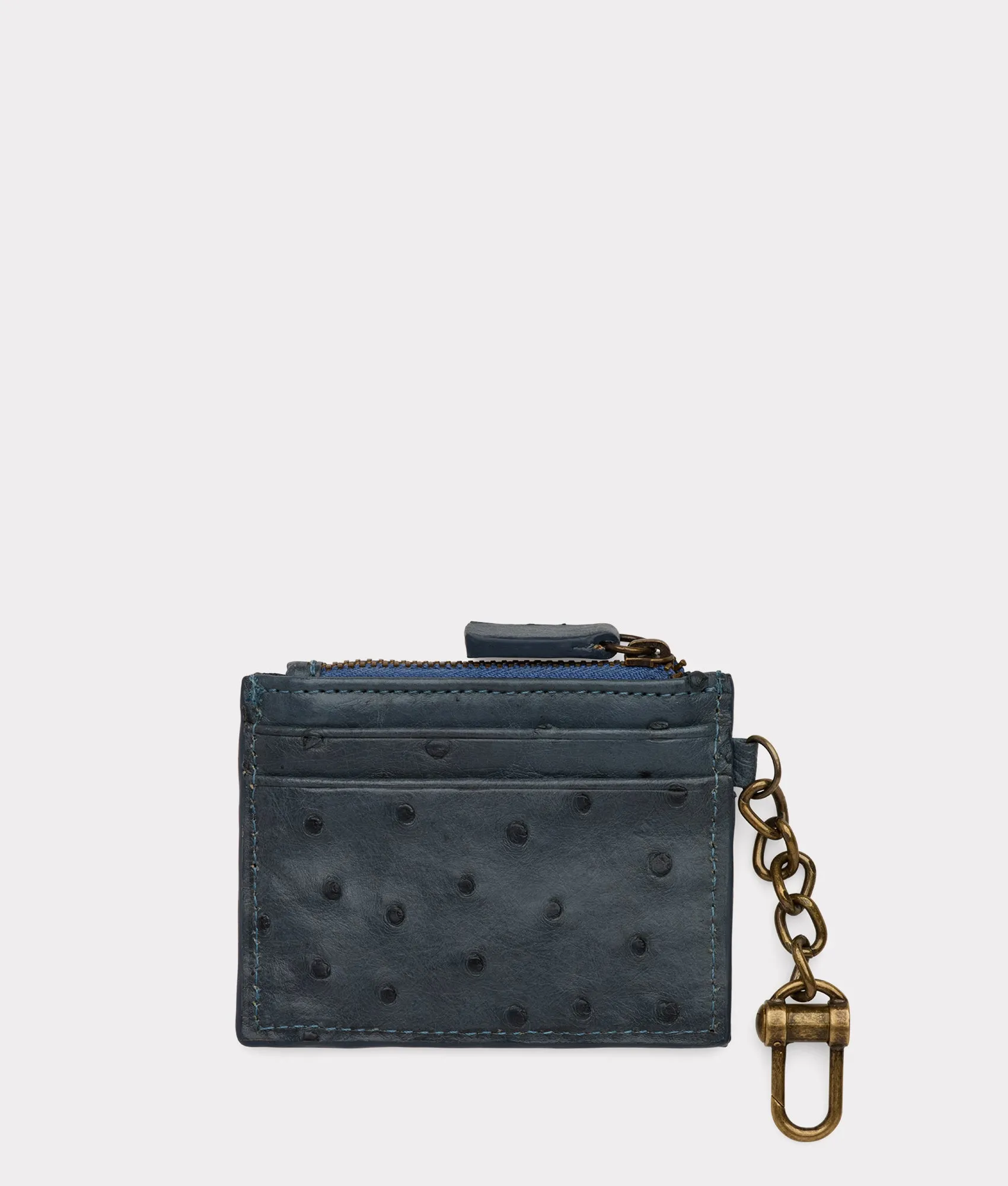 Exotic Keychain Pouch :: Blue Jean