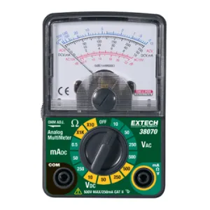 Extech 38070 - Compact Analog MultiMeter