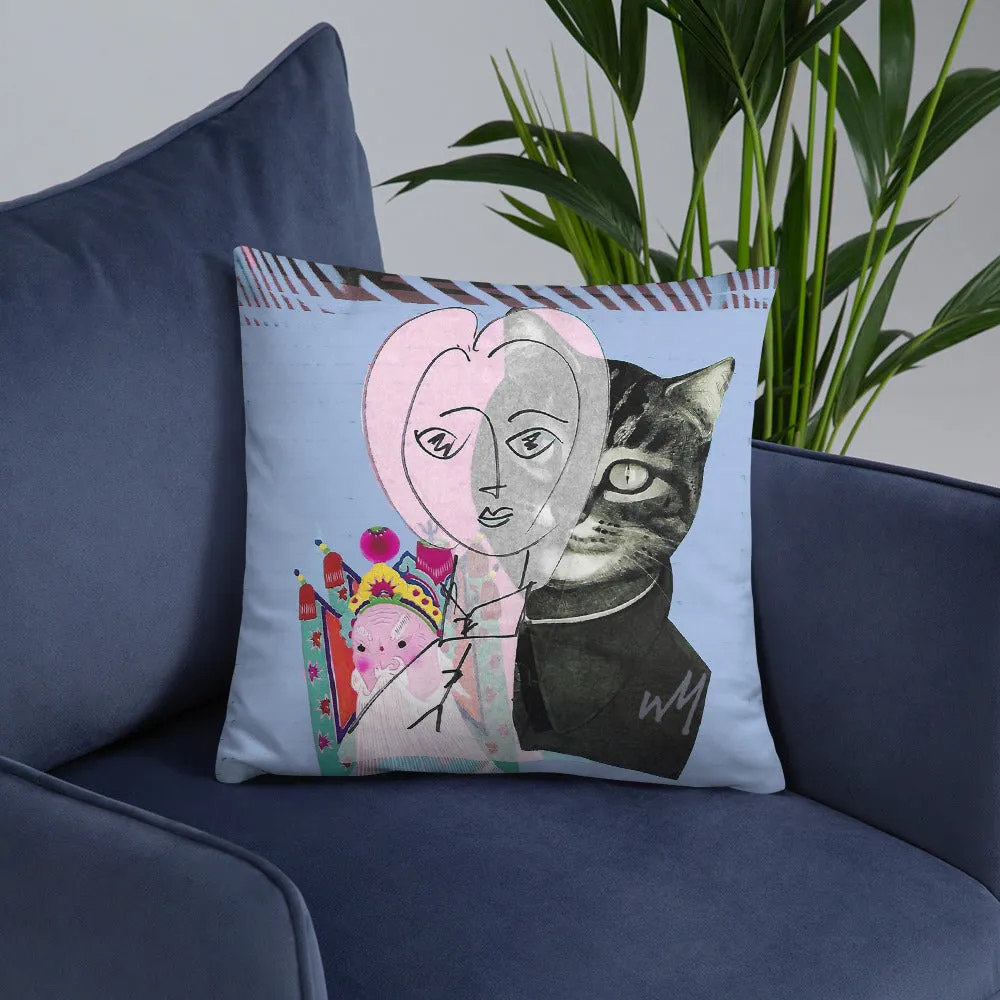 Faces - Basic Pillow