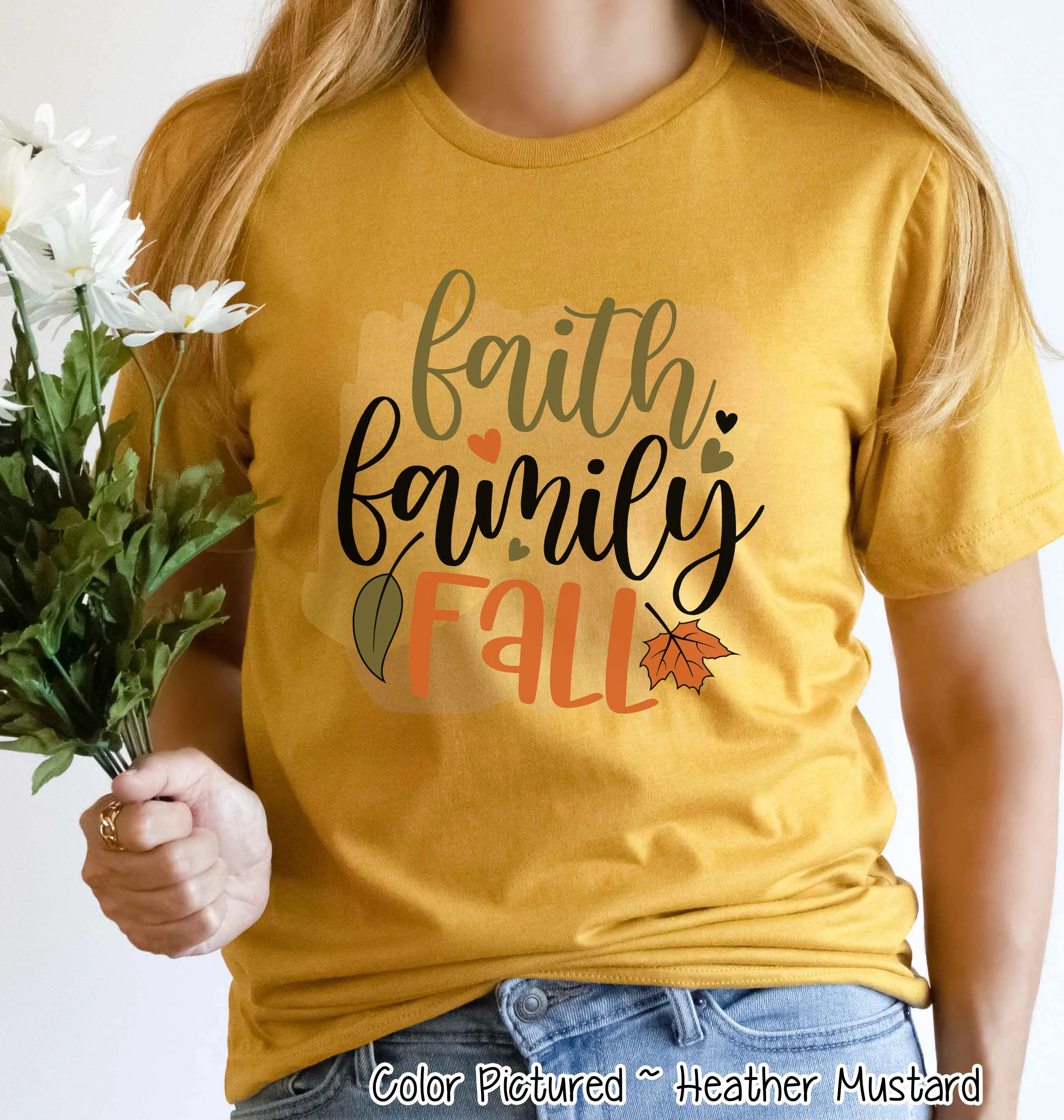 Faith, Family, Fall Tee