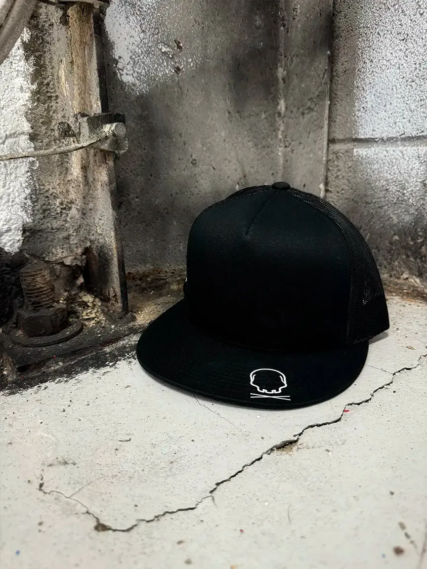FAKE PEOPLE SIDE STYLE BLACK HAT
