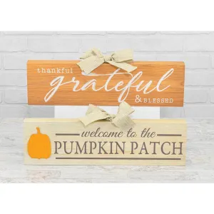 Fall Block Signs