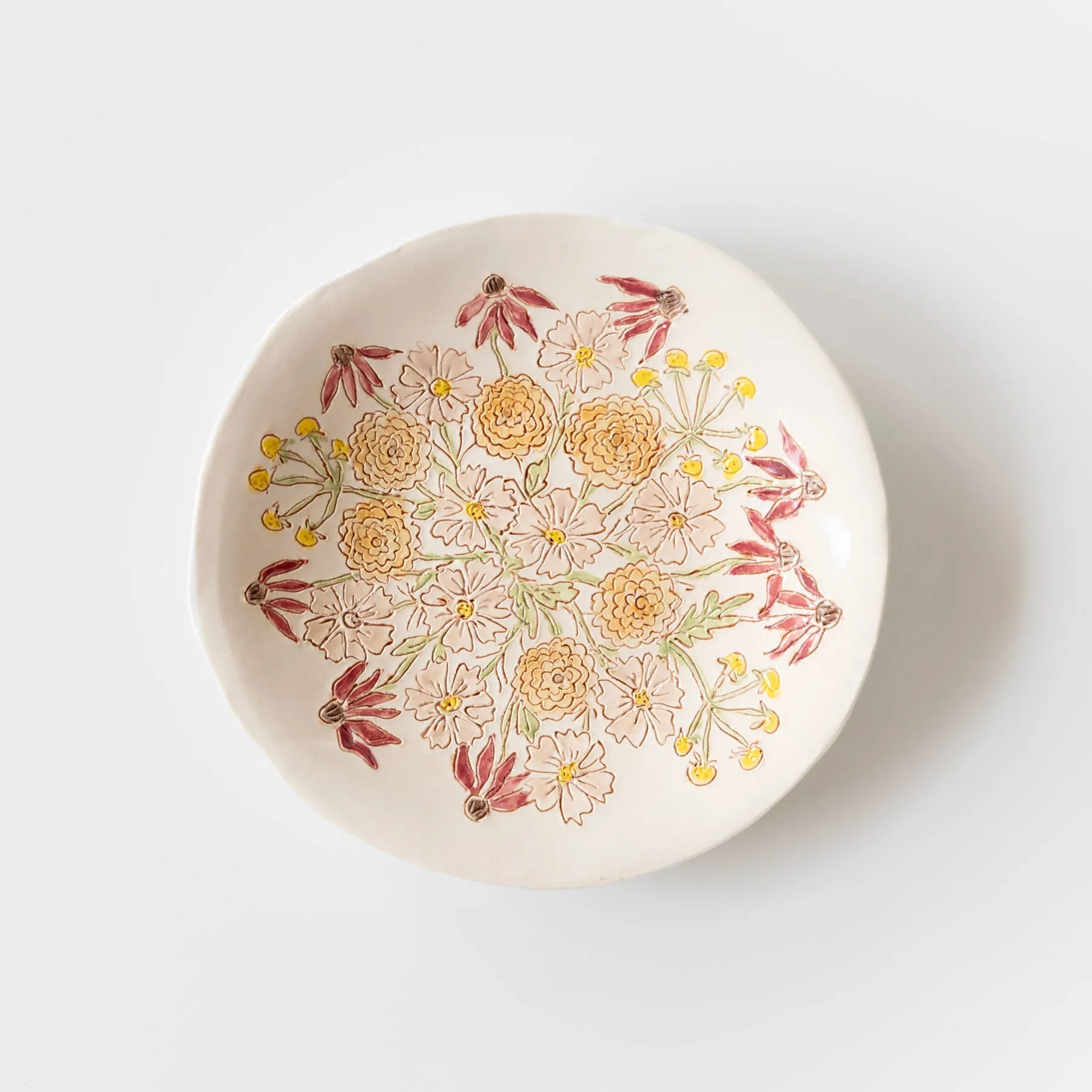 Fall Bouquet Plate