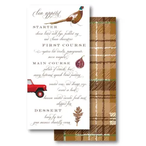Fall Menu
