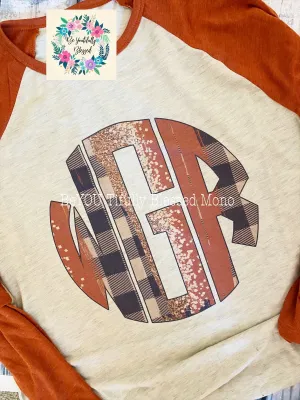 Fall Monogram Patterns