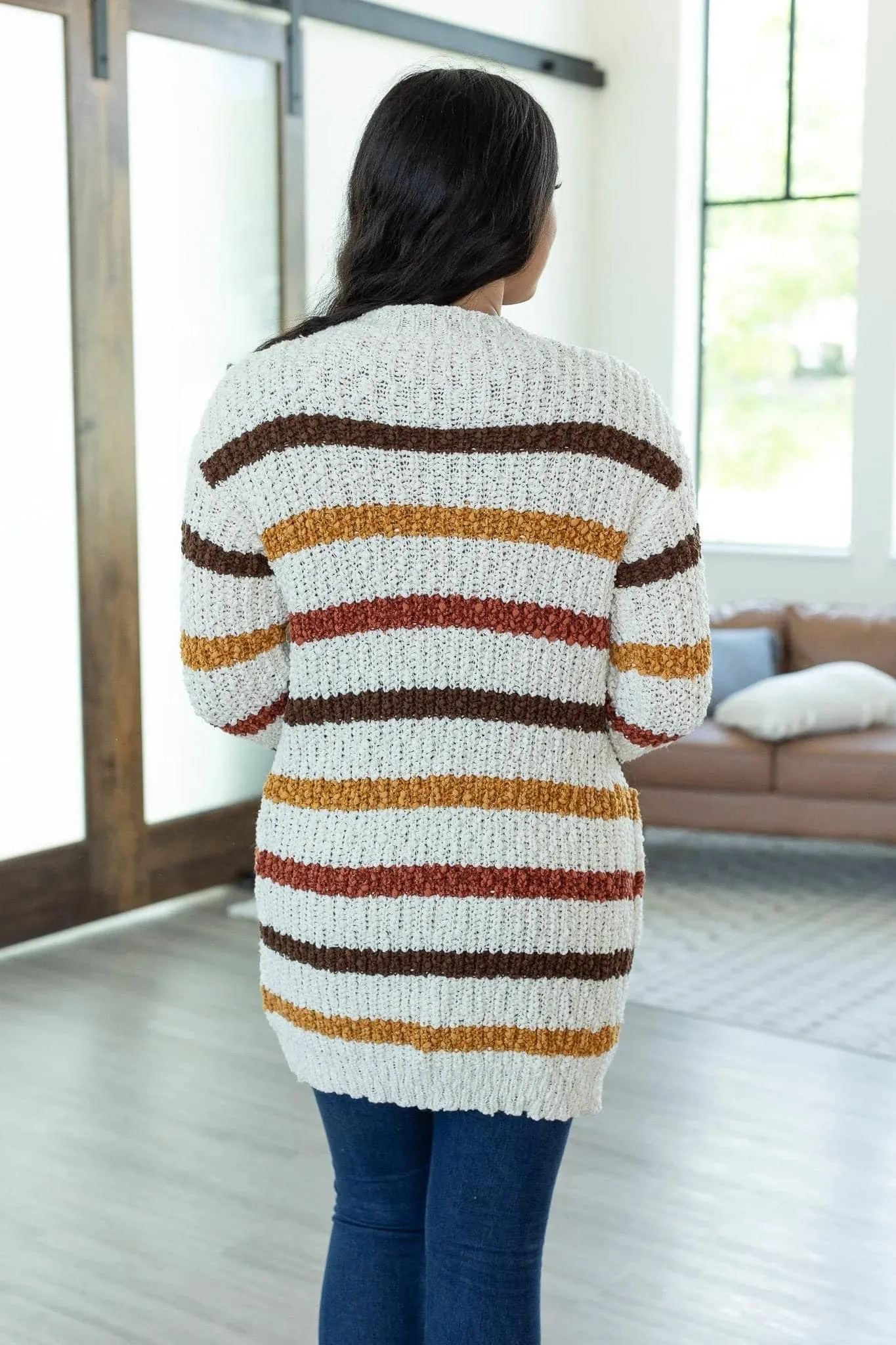 Fall Stripe Cardigan