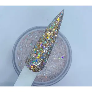 Fame & Fortune Glitter acrylic powder, best glitter acrylic powder, glitter acrylic powder for acrylic nails, glitter nail dip, glitter nail dipping powder, acrylic powder