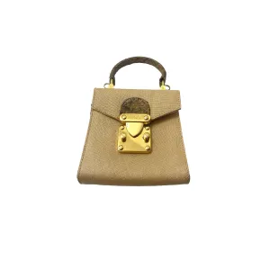 Fendi Micro Snakeskin Top Handle Bag