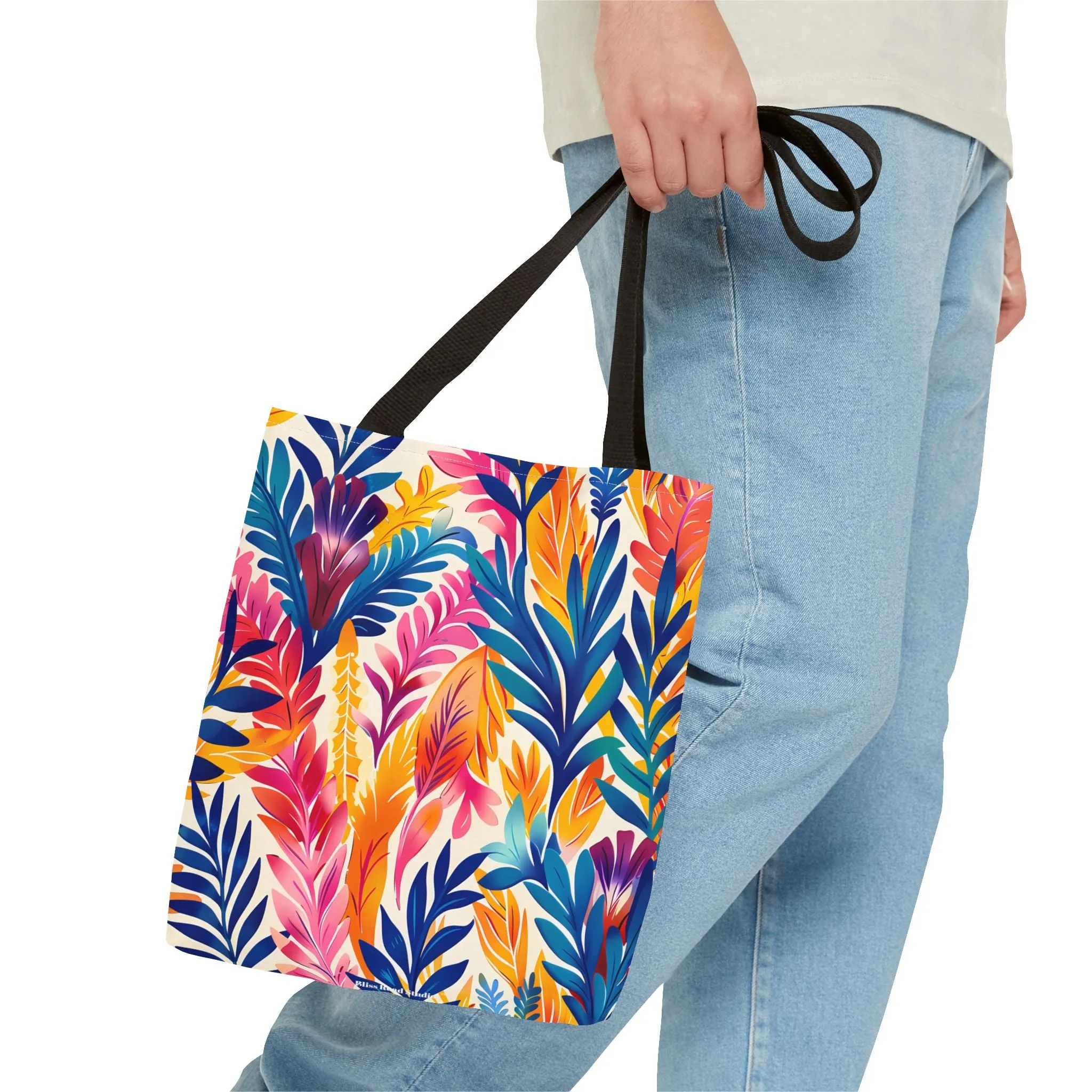 Fern-Tastic Whimsy Tote Bag - Add a Fresh, Playful Vibe to Your Style! Available in 3 sizes.