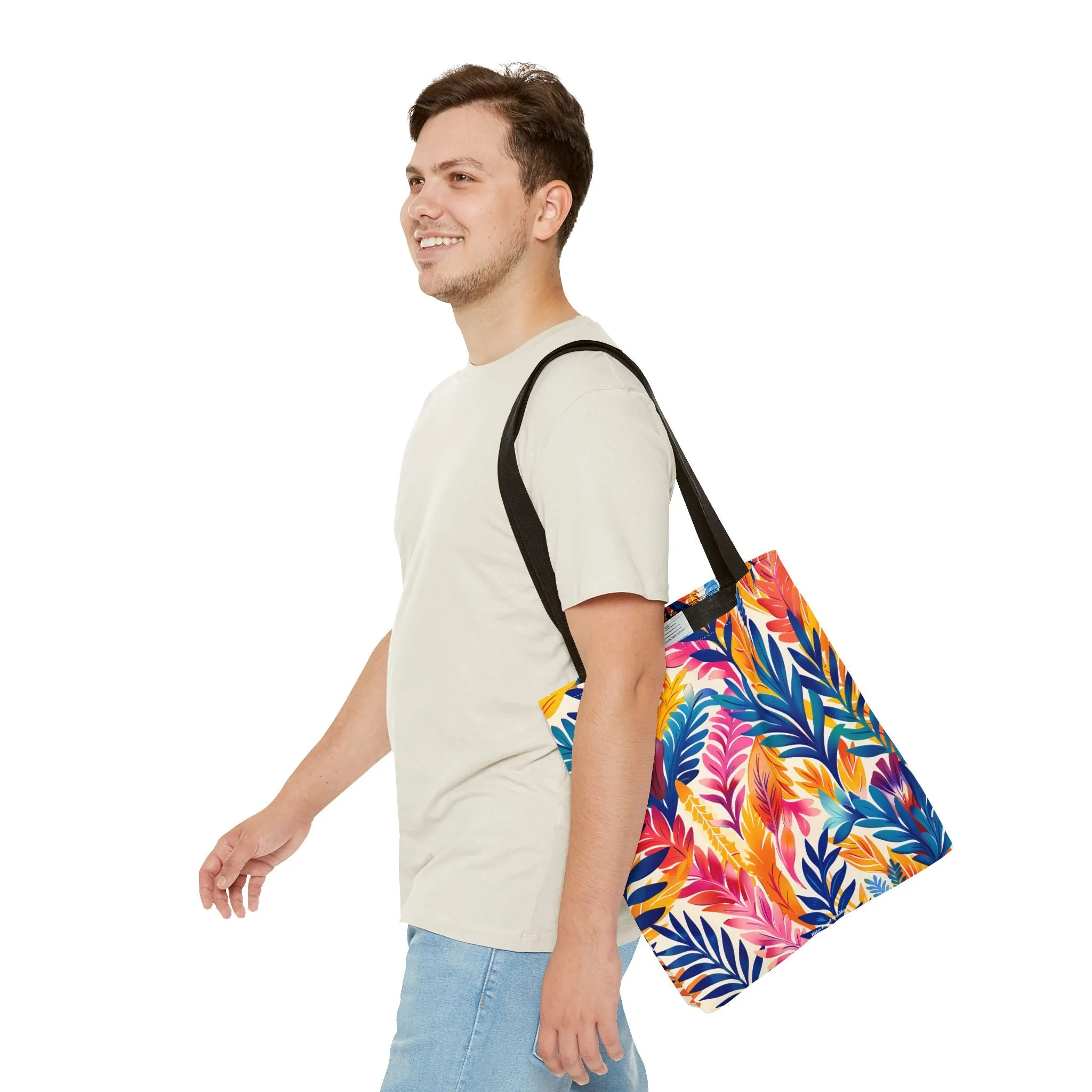 Fern-Tastic Whimsy Tote Bag - Add a Fresh, Playful Vibe to Your Style! Available in 3 sizes.