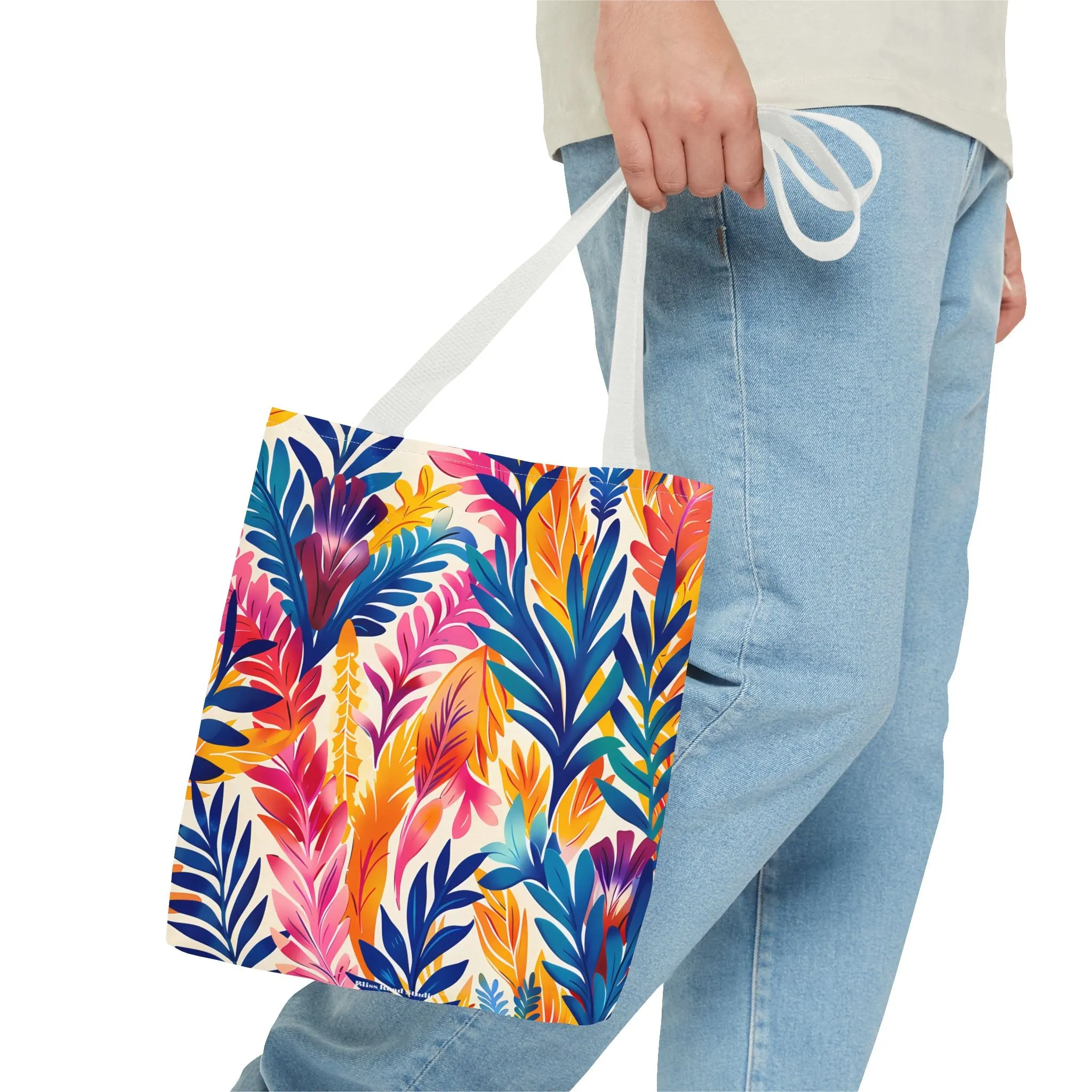 Fern-Tastic Whimsy Tote Bag - Add a Fresh, Playful Vibe to Your Style! Available in 3 sizes.