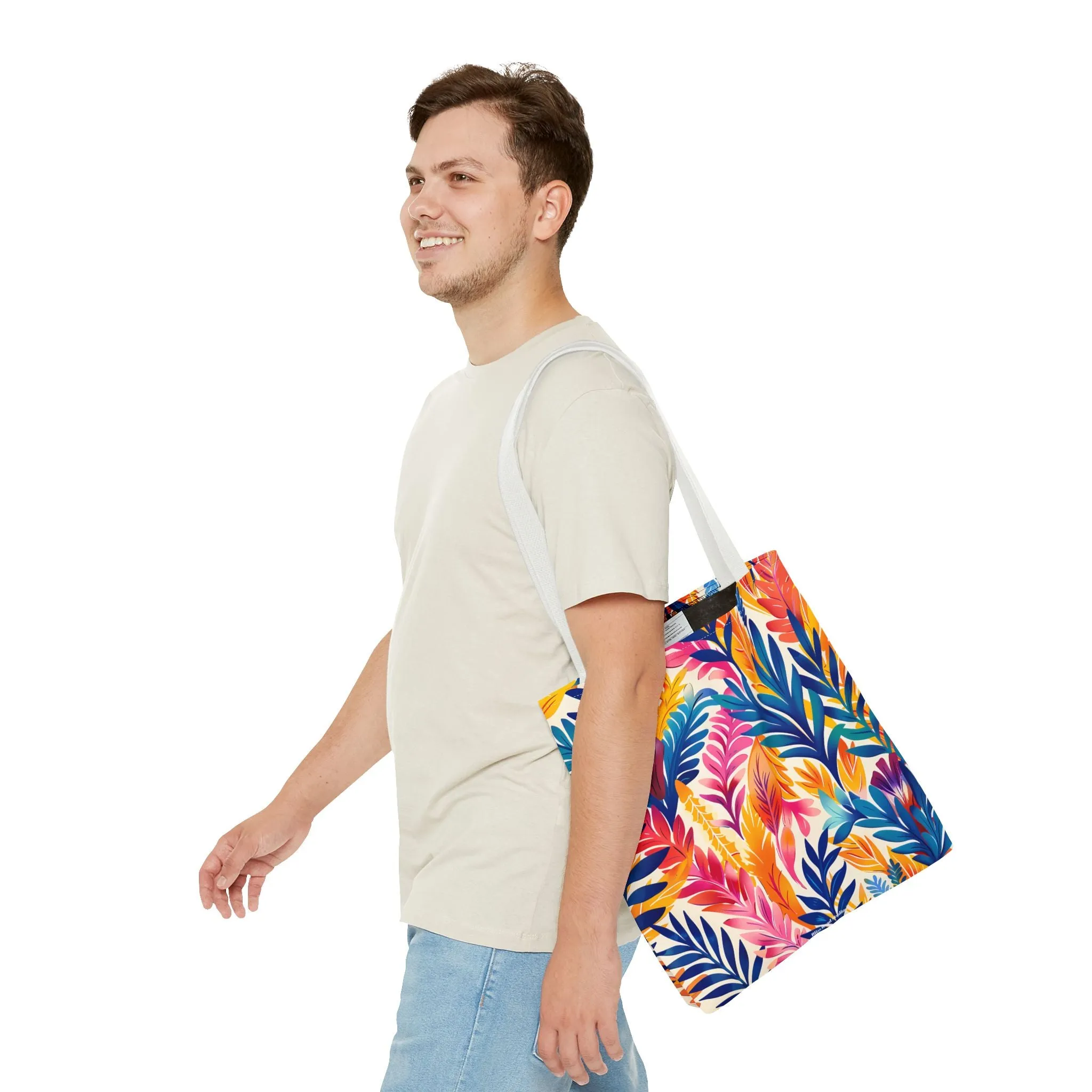 Fern-Tastic Whimsy Tote Bag - Add a Fresh, Playful Vibe to Your Style! Available in 3 sizes.