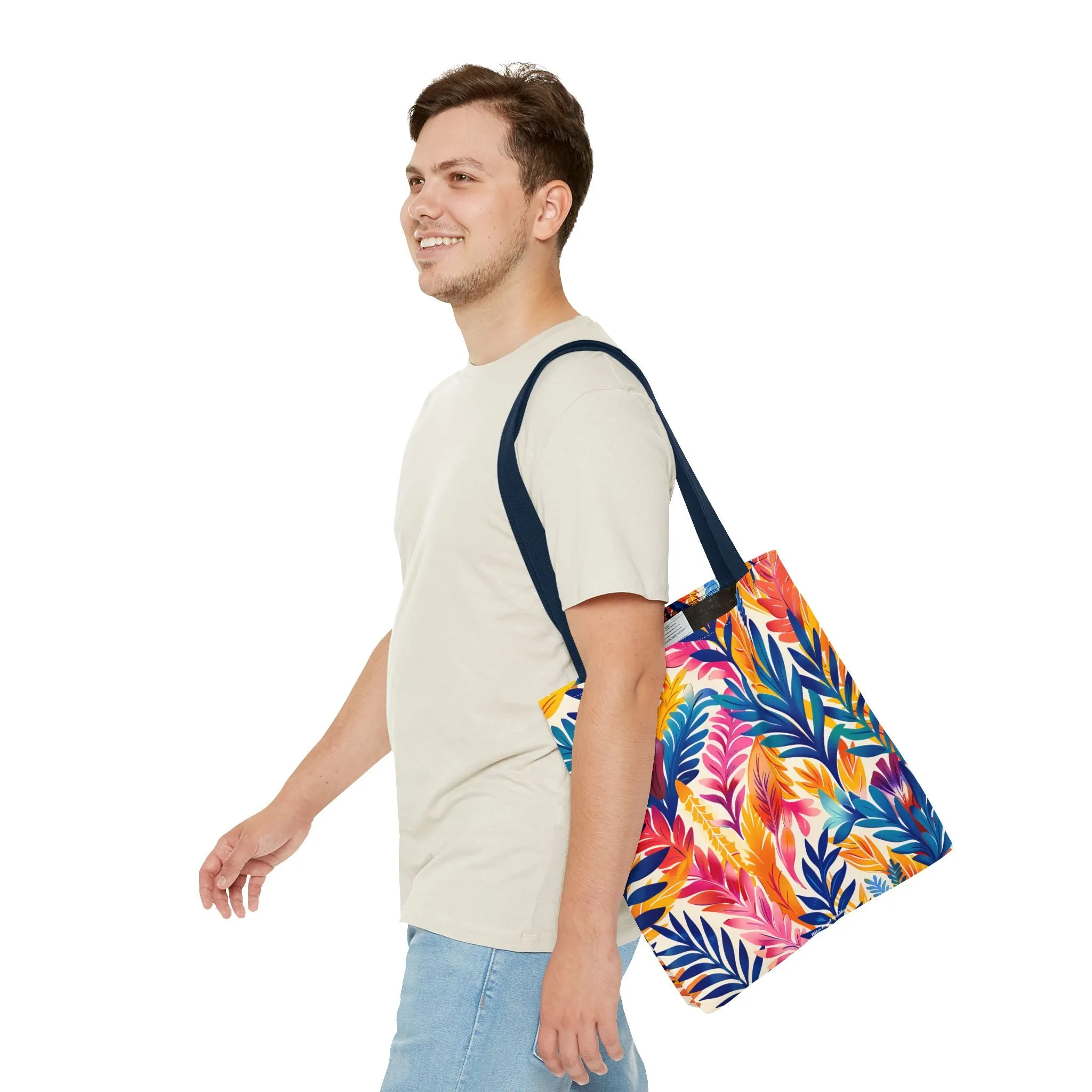 Fern-Tastic Whimsy Tote Bag - Add a Fresh, Playful Vibe to Your Style! Available in 3 sizes.