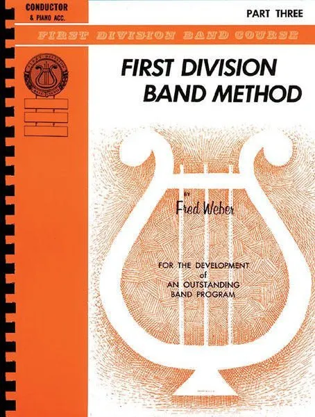 First Division Band Method, Db Piccolo Part 3, For the Development of an Outstanding Band Program