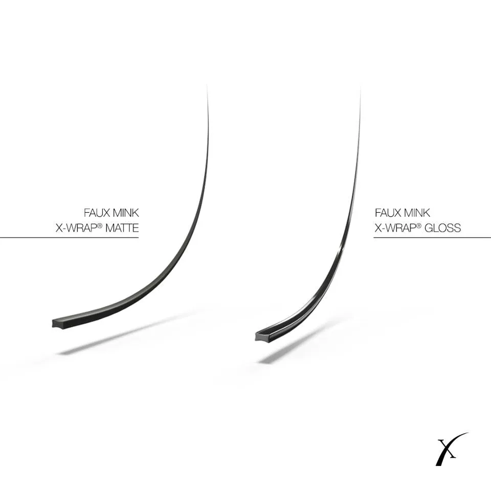 FLAT LASHES X 50 Ciglia Faux Mink X-WRAP GLOSS