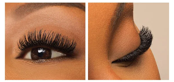 FLAT LASHES X 50 Ciglia Faux Mink X-WRAP GLOSS