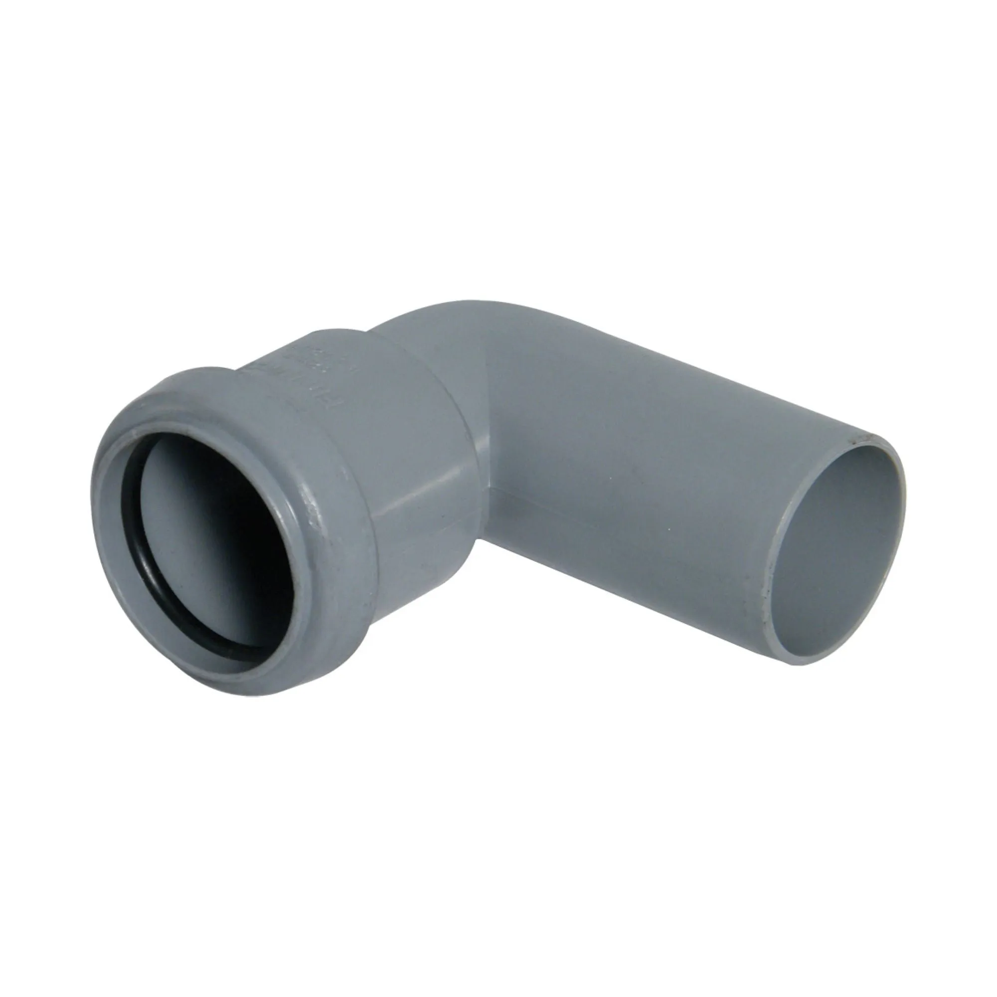 FloPlast Push Fit Waste 90' Conversion Bend 40mm Grey (Pack of 10)