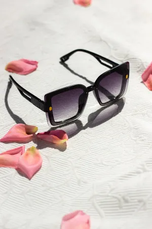 Front Lens Glitter Butterfly Sunglasses