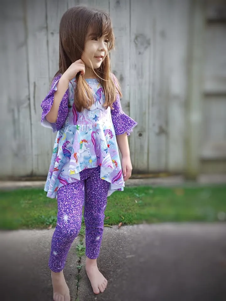 Galaxy Purple Glitter Look - Custom Pre-order