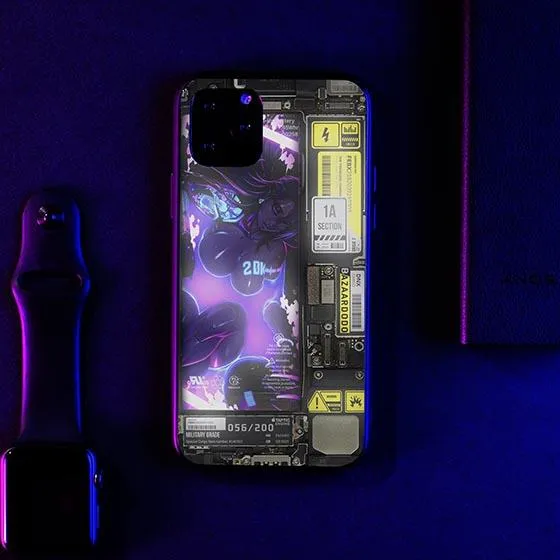 Giddy Love Industrial LED Case for iPhone