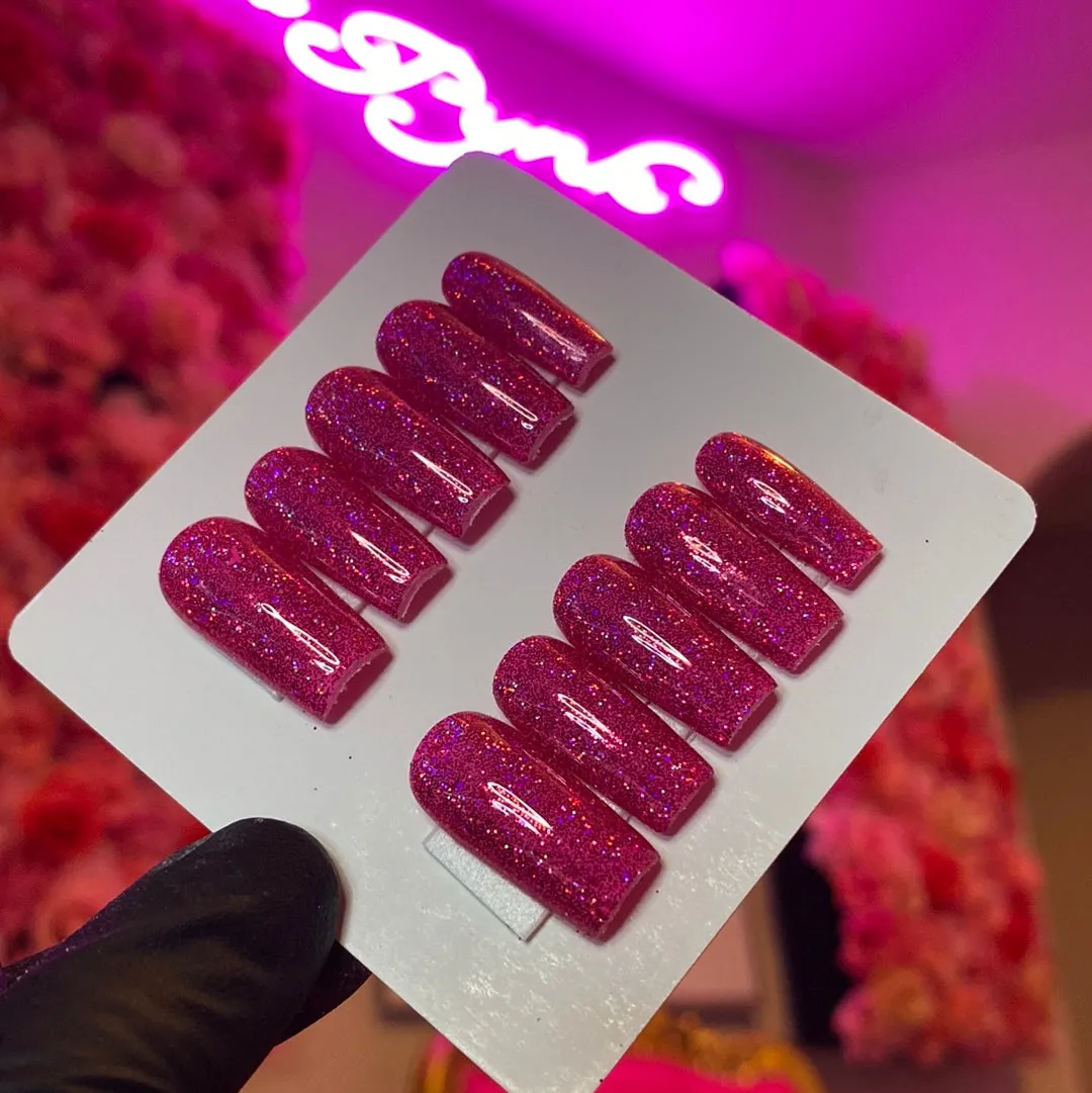 Glitter Baby-Hot Pink