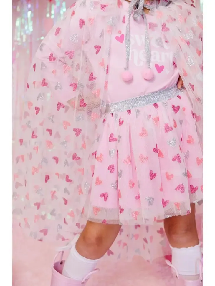 Glitter Heart Tutu