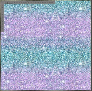 Glitter look - Purple/Blue Stripe - Custom Pre-order