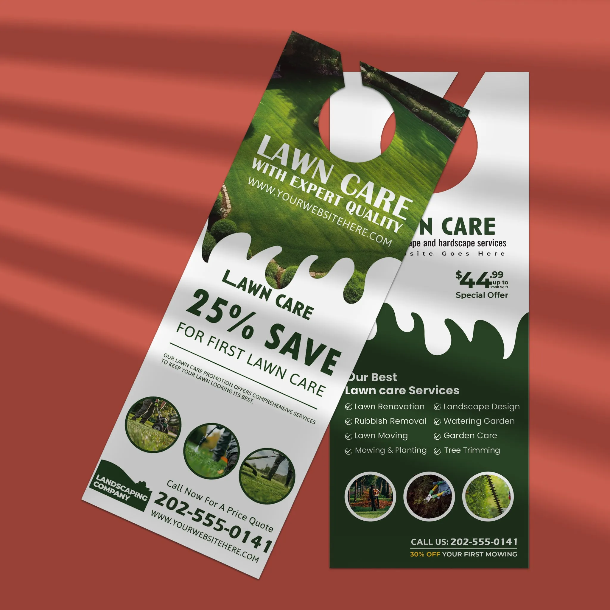Glossy Cover Door Hangers