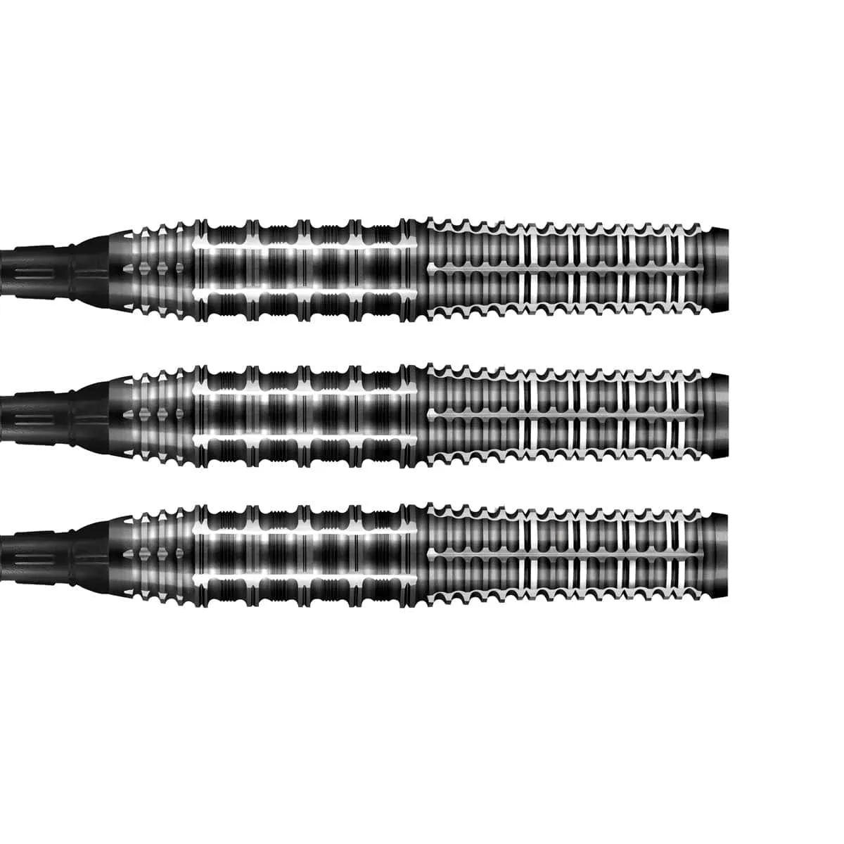 Gnarly Rippah Soft Tip Dart Set-90% Tungsten Barrels