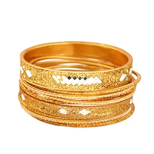 GOLD BANGLES  #NB23826B01 (SHBB5)