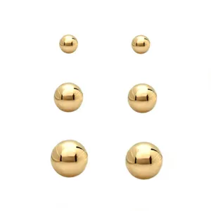 GOLD EARRINGS  #FW1202446 (KH8/BA11)