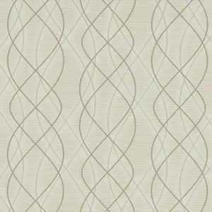 Graphic Swirls Beige Brown 6832-14 Wallpaper