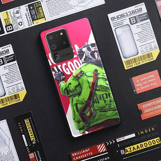 Green LED Case for Samsung
