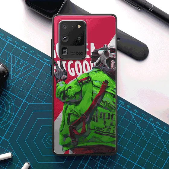 Green LED Case for Samsung