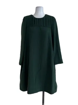 Green Plain Dress