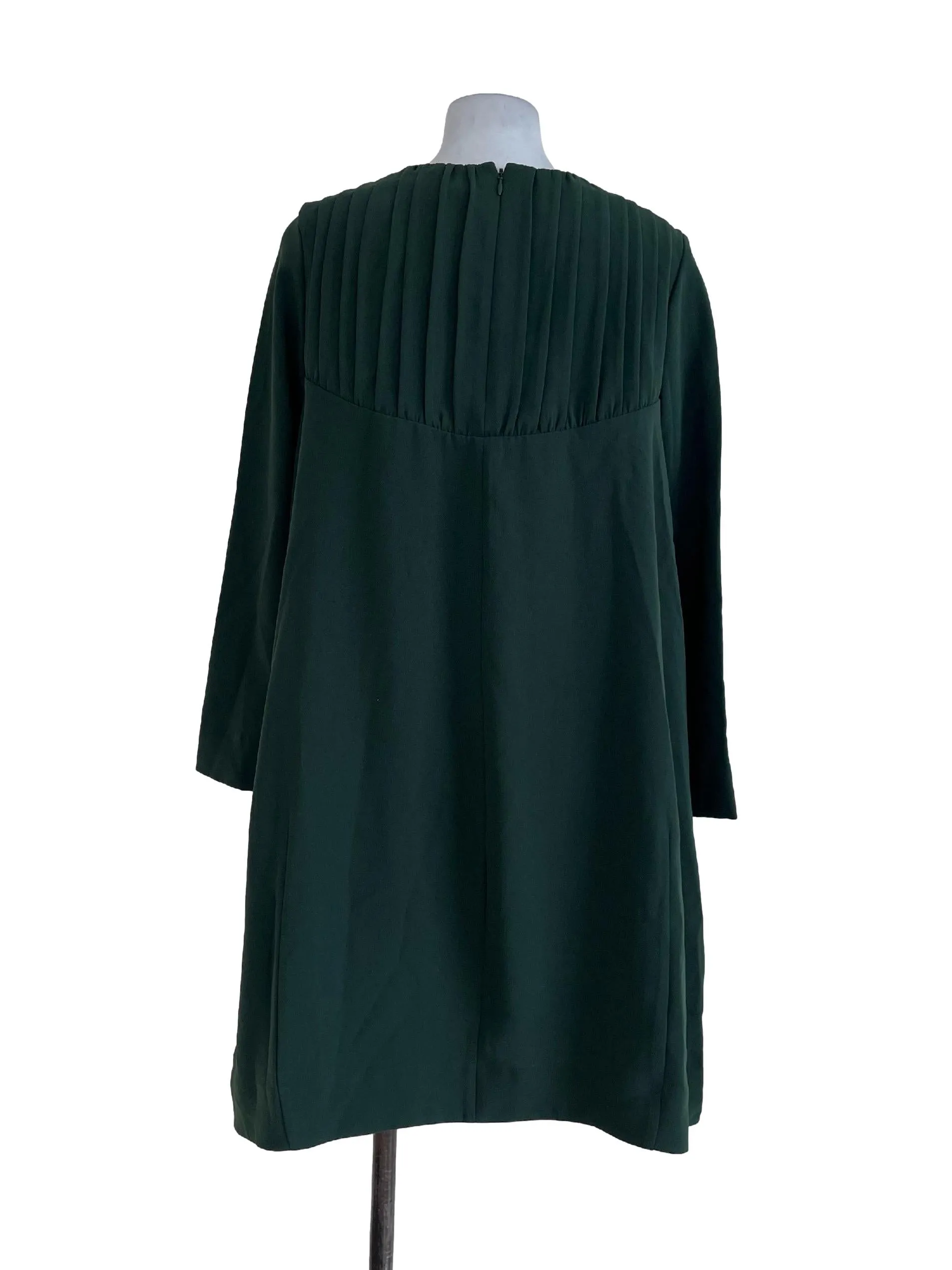 Green Plain Dress