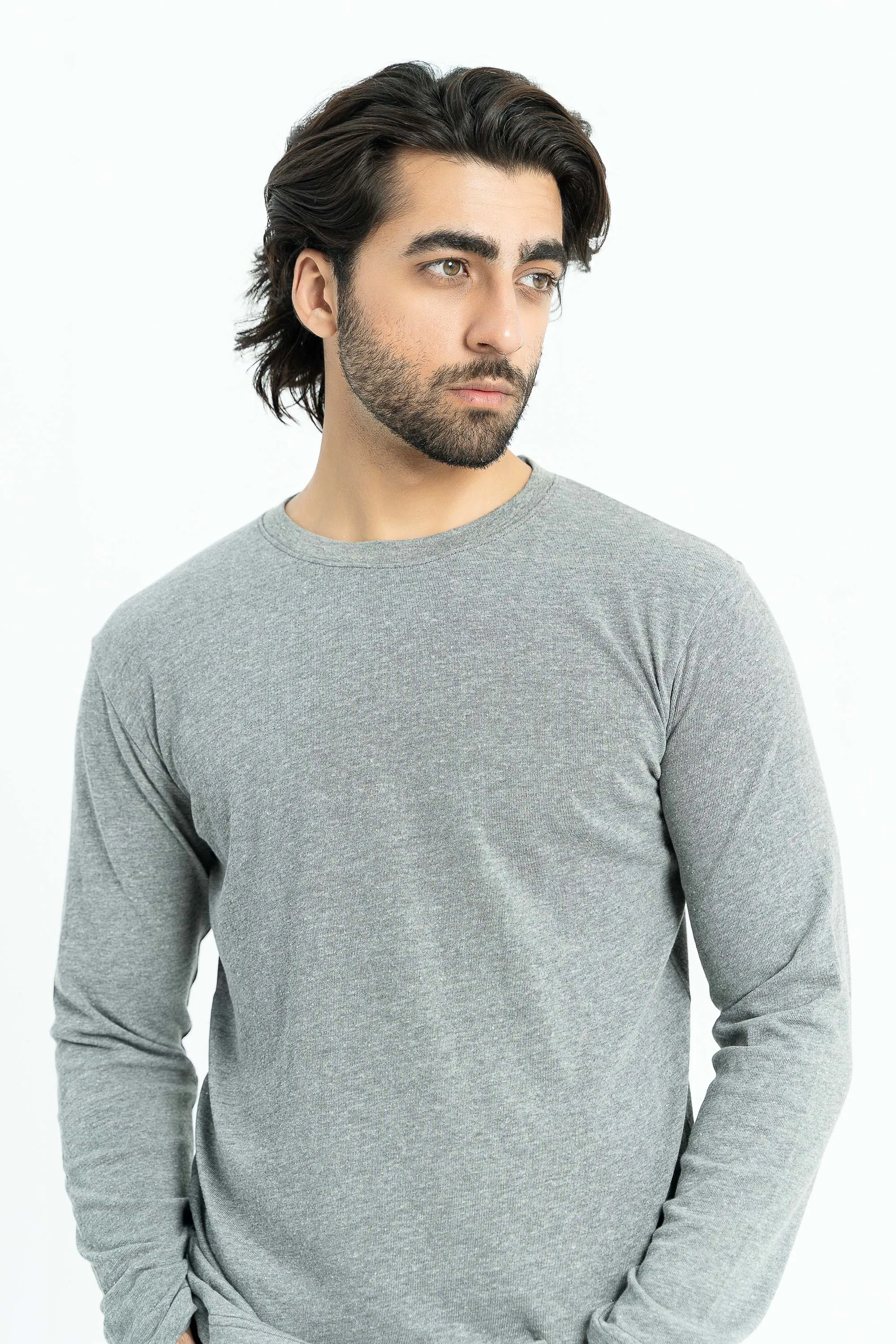 Grey Jersey Shirt