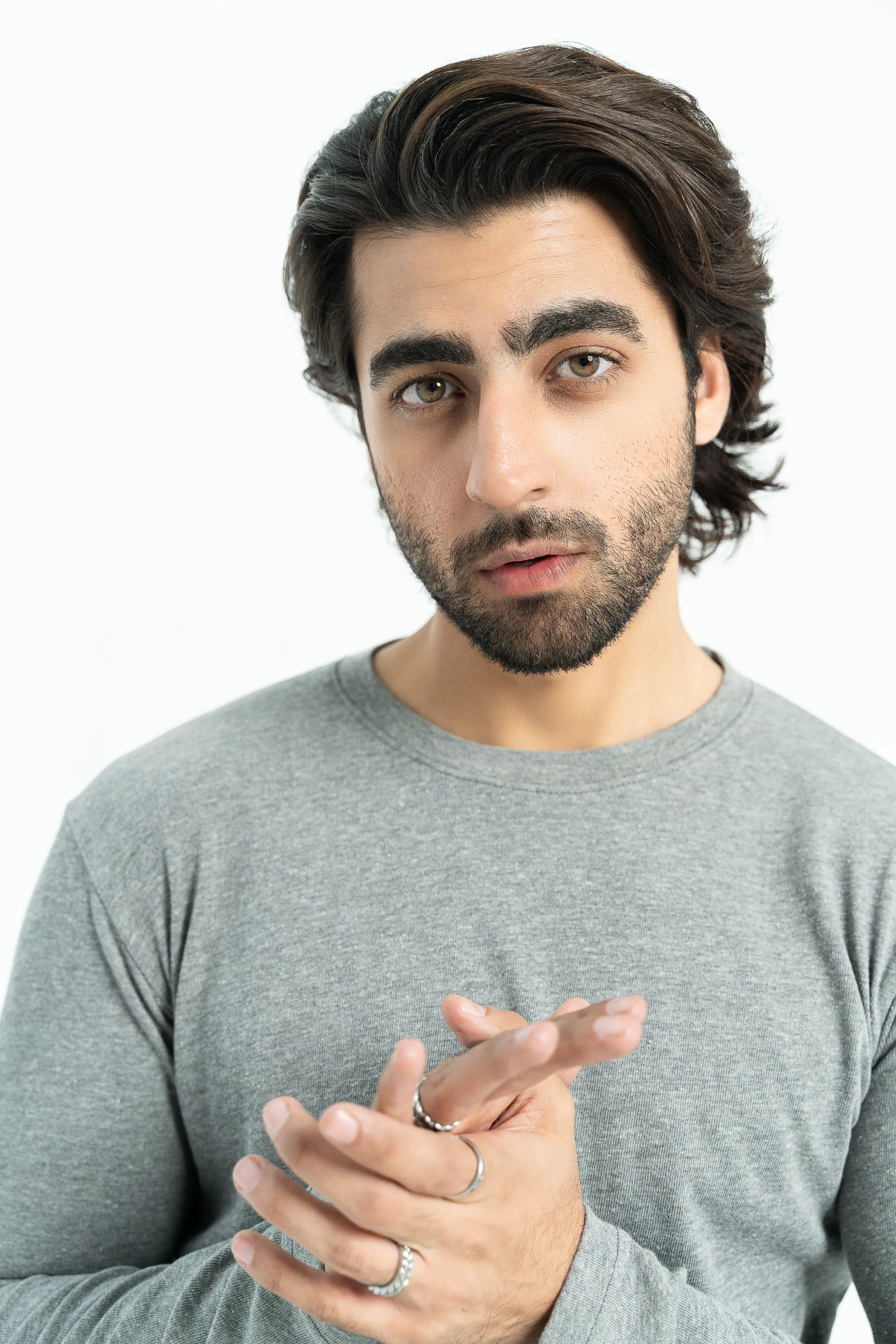 Grey Jersey Shirt