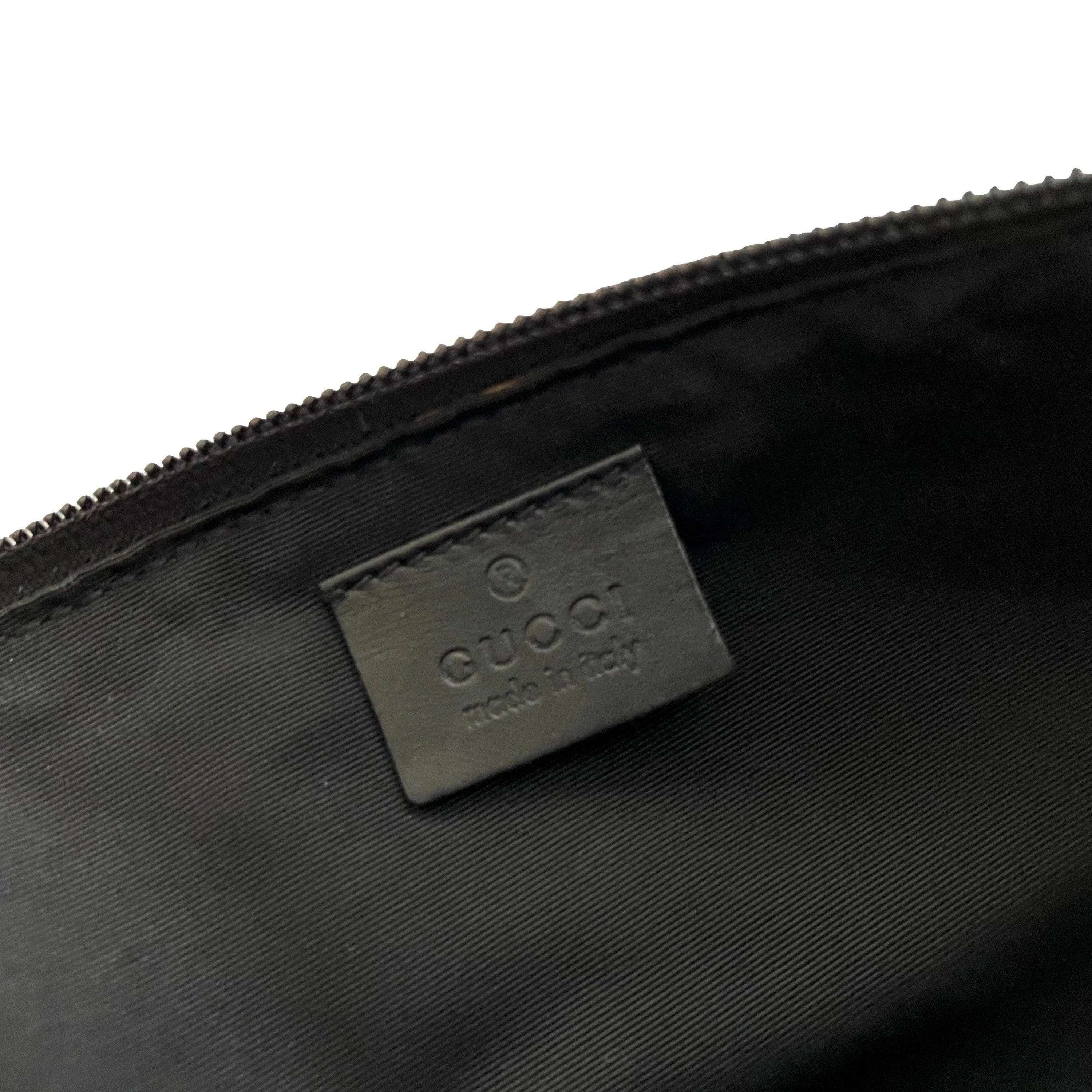 Gucci Black Monogram Mini Bag