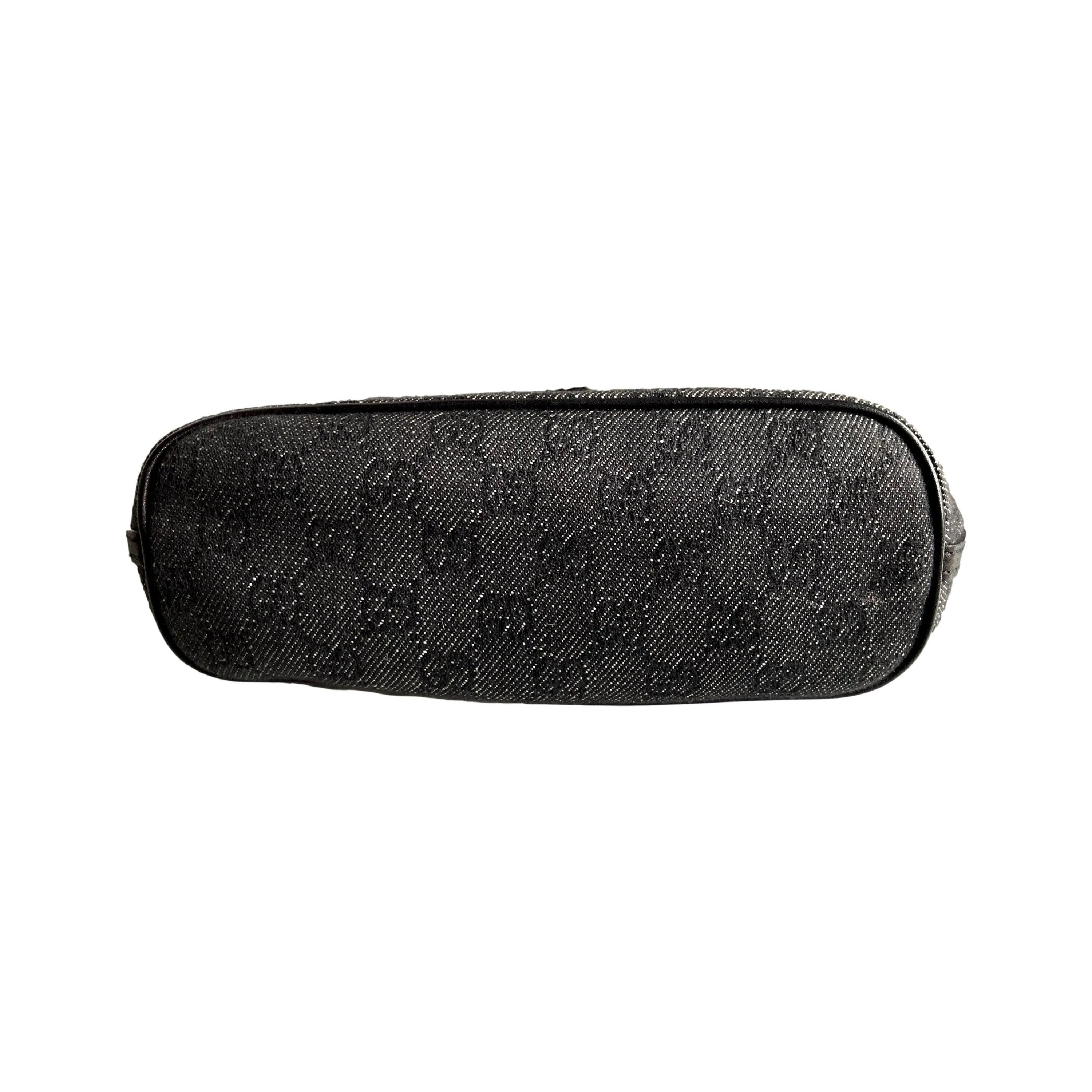 Gucci Black Monogram Mini Bag