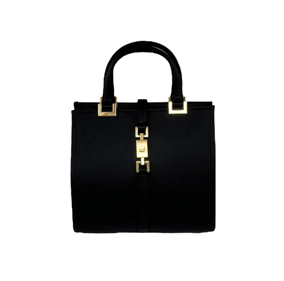 Gucci Black Satin Mini Jackie Bag