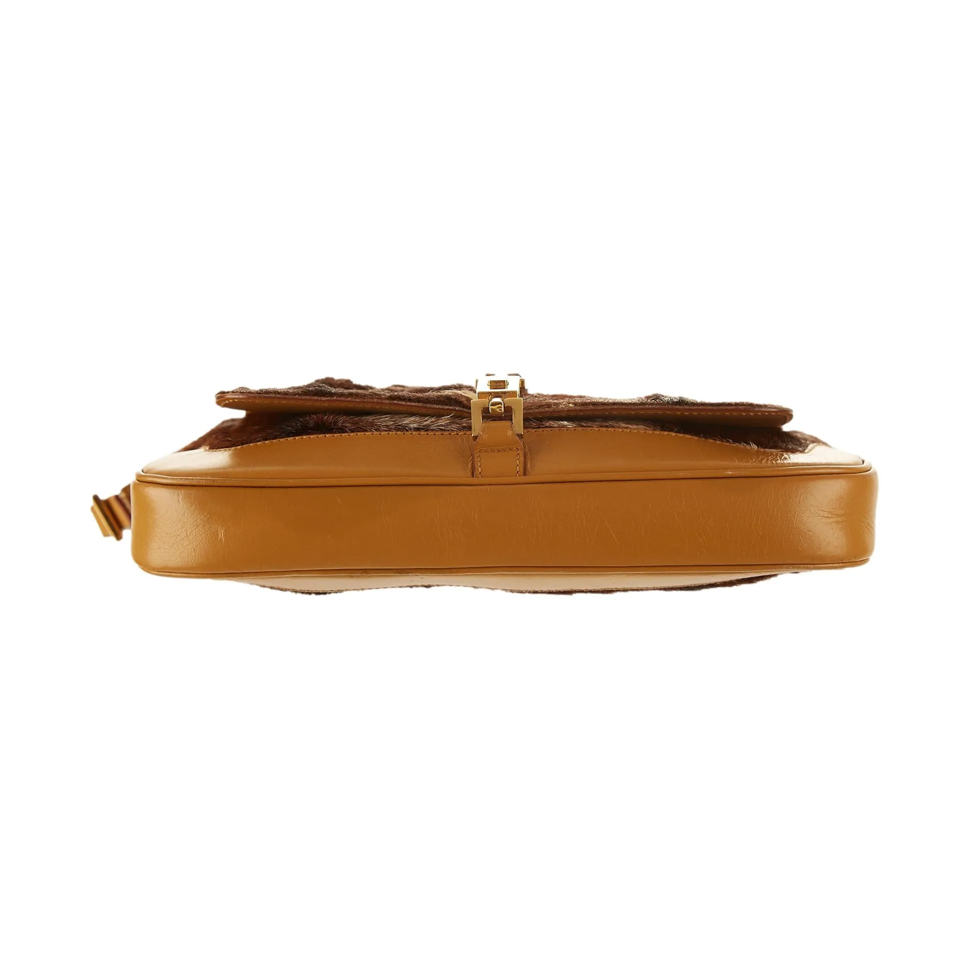 Gucci Brown Cow Print Jackie Bag