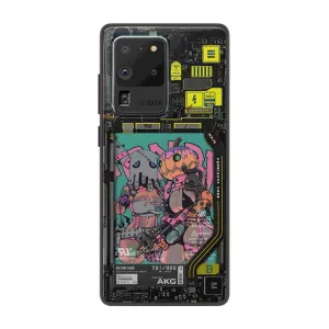 Halloween Candy 1 Industrial LED Case for Samsung