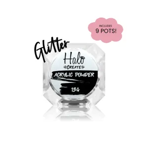 Halo Acrylic Powder - Glitter Bundle