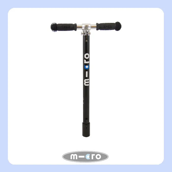 Handle Bar T In Black Complete Mounted with Micro Logo